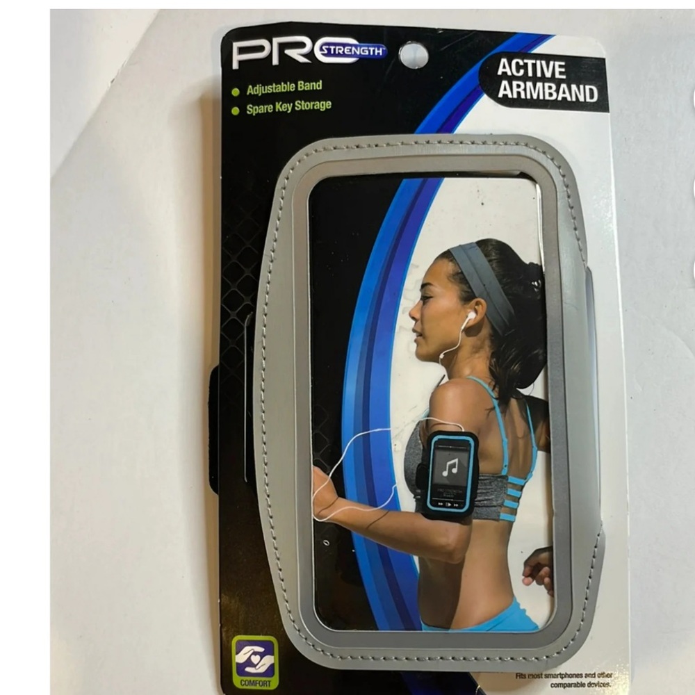 PRO Strength Active Armband in Gray black